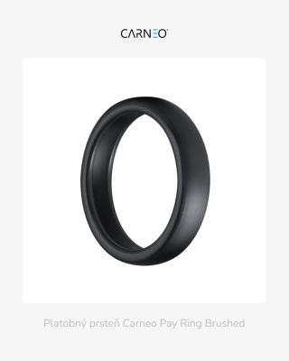 Plať dotykem. Rychle, bezpečně a bez baterie. Prsten využívá pasivní NFC technologii, takže je vždy připraven – kdykoli a...